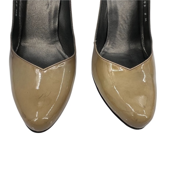 Stuart Weitzman Green Ombré Patent Leather Pumps Size 8 Women’s - Picture 11 of 11